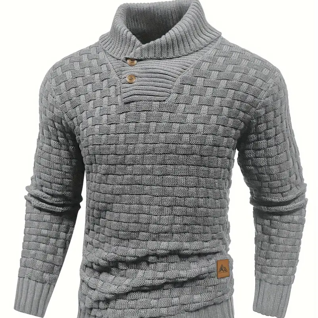 Andreas | Herren Warme Strickpullover