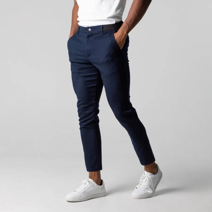 Yasin | Herren Slim Fit Chino Hose | Leichtgewicht