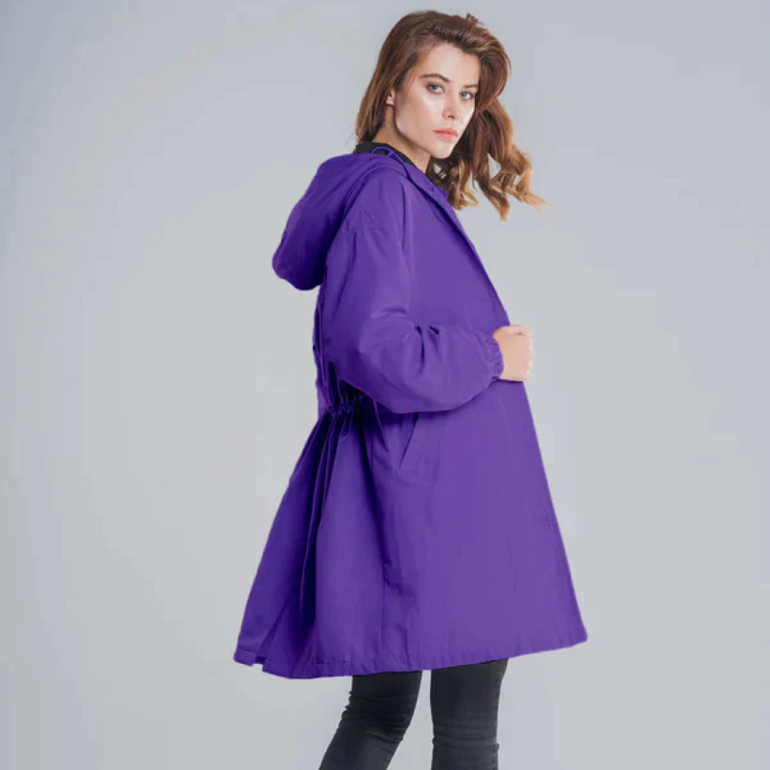 Hildegard | Damen Stilvolle Regenjacke | Bequem