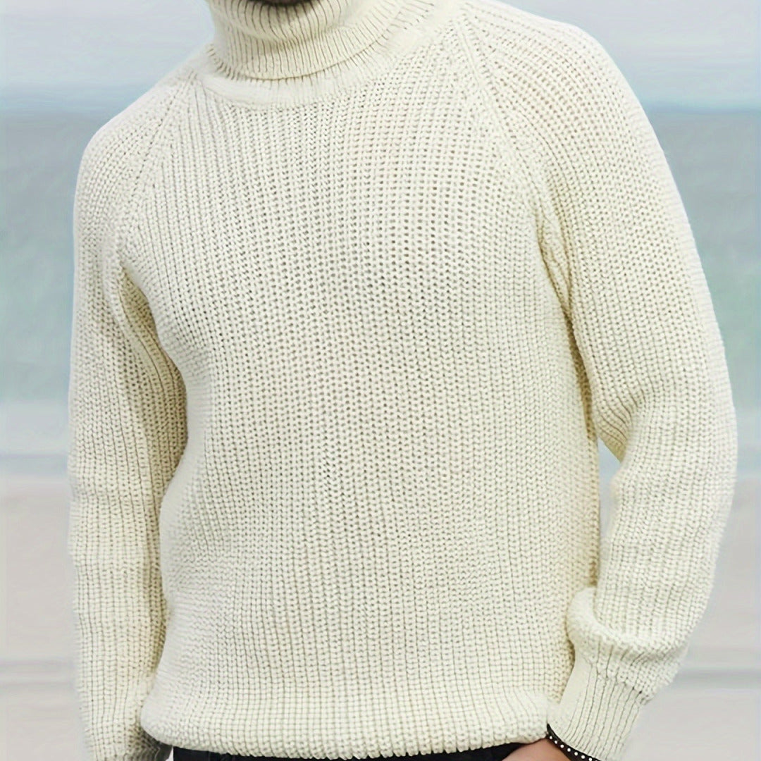 Lane | Herren Gestrickter Rollkragen Pullover | Bequem