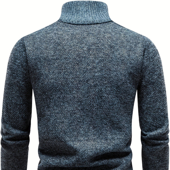 Alban | Herren Bequem Rollkragen Pullover | Stilvoll