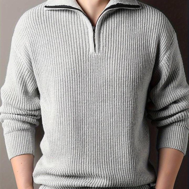 Lamar | Herren Lässiger Gemütlicher Strickpullover | Bequem