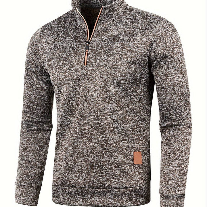 Laurent | Herren Stilvoll Reissverschluss Pullover | Trendig