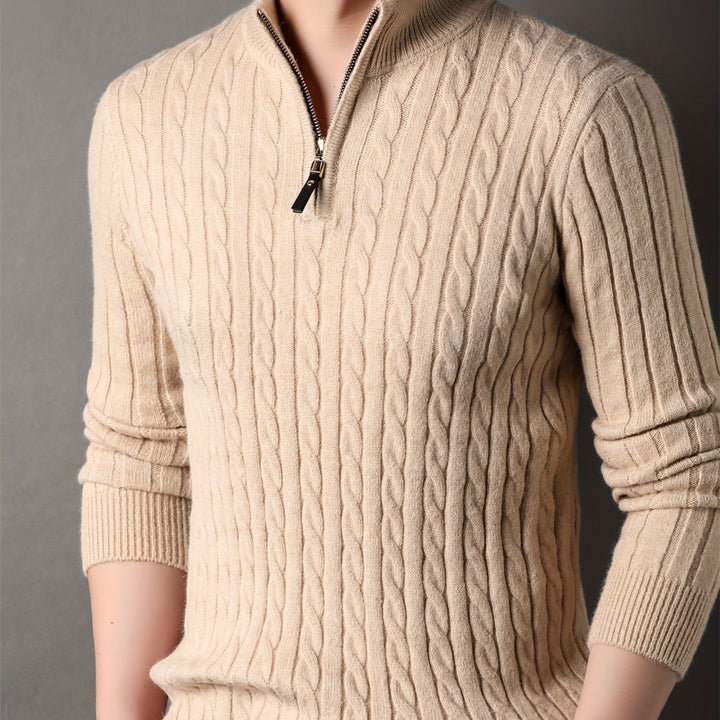 Gabrielson | Herren Lässiger Strickpullover | Warm