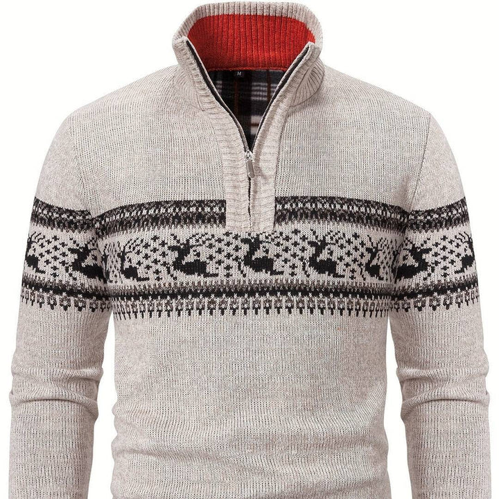 Lawson | Herren Lässiger Strick Pullover | Warm