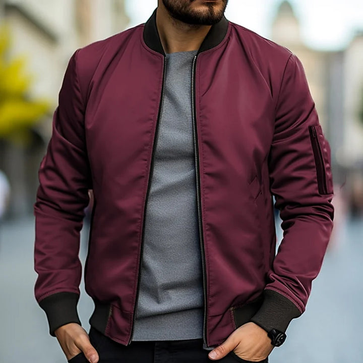 Harold | Herren Trendige Bomberjacke | Stylisch