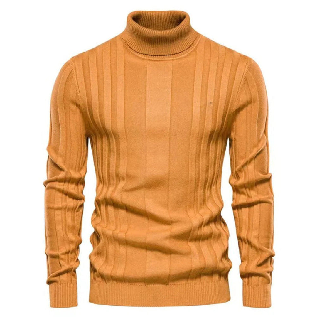 Phineas | Herren Klassischer Rollkragen Pullover | Warm