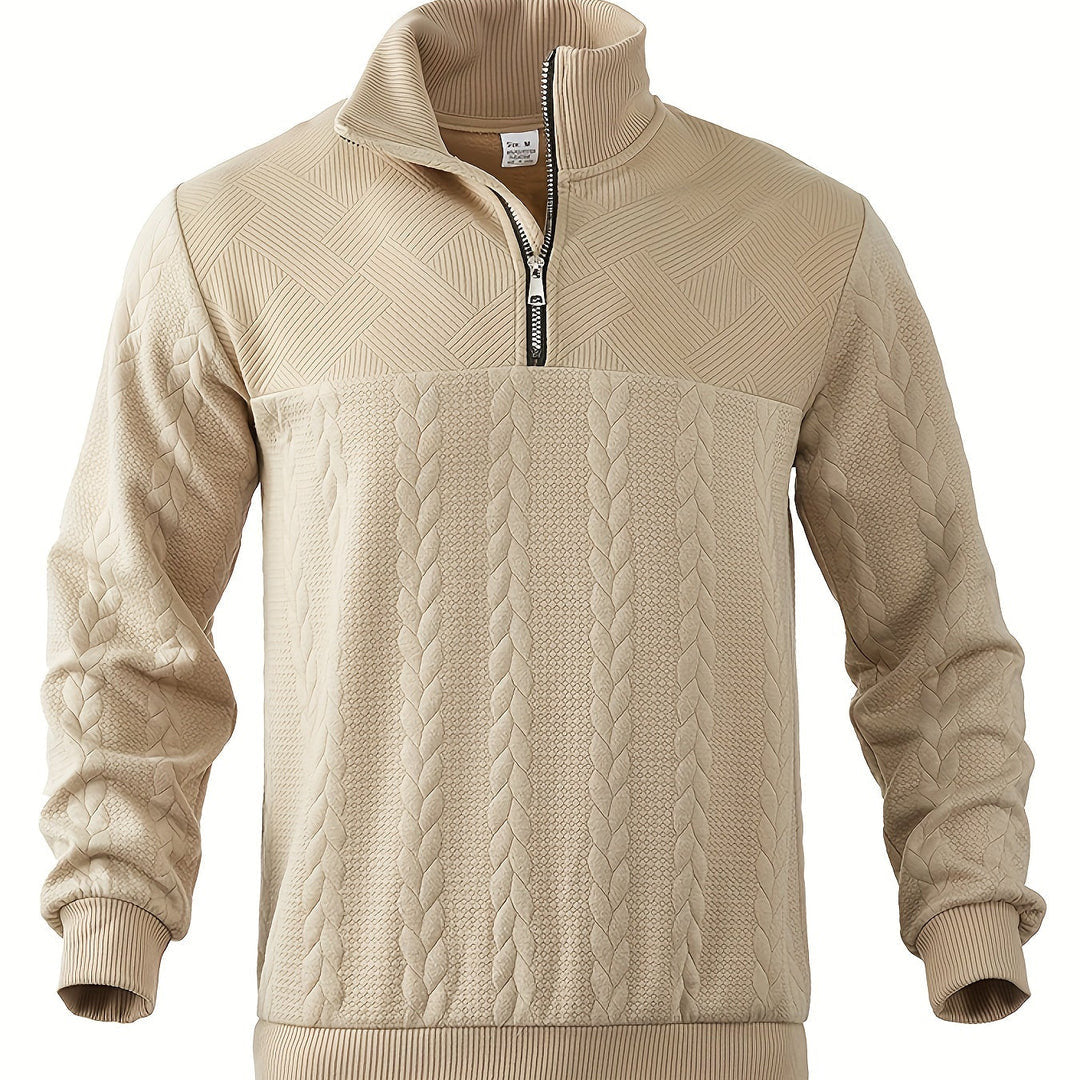 Kit | Herren Lässiger Vintage Strick Pullover | Bequem