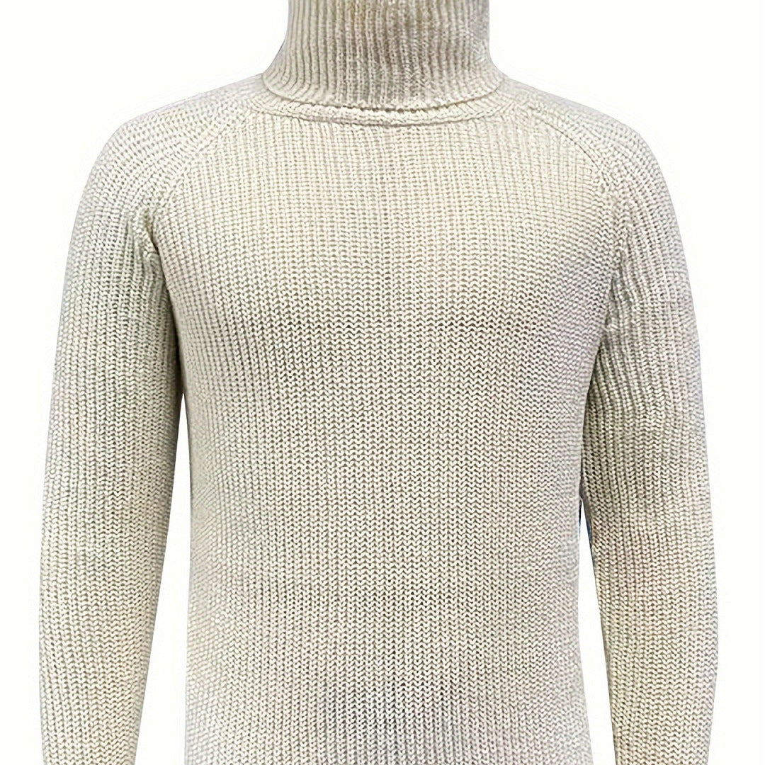 Lane | Herren Gestrickter Rollkragen Pullover | Bequem