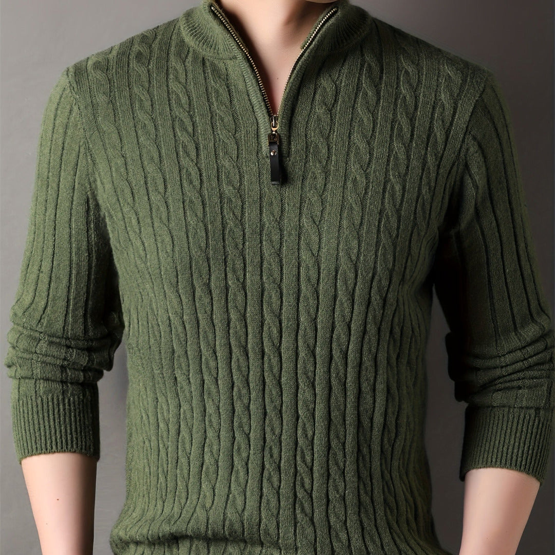 Gabrielson | Herren Lässiger Strickpullover | Warm