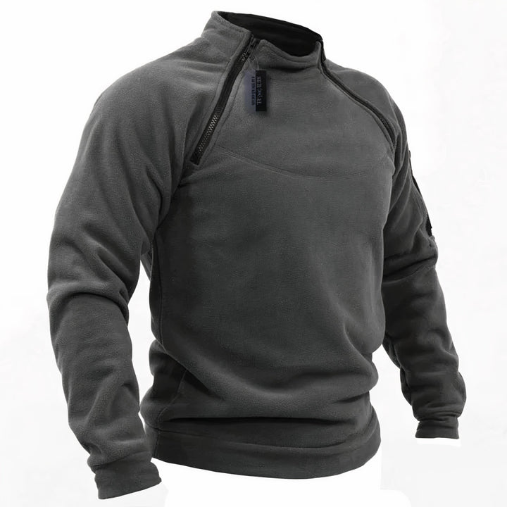 Jethro | Herren Stilvoll Doppel Seitiger Pullover | Warm