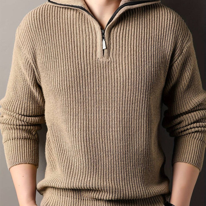 Lamar | Herren Lässiger Gemütlicher Strickpullover | Bequem