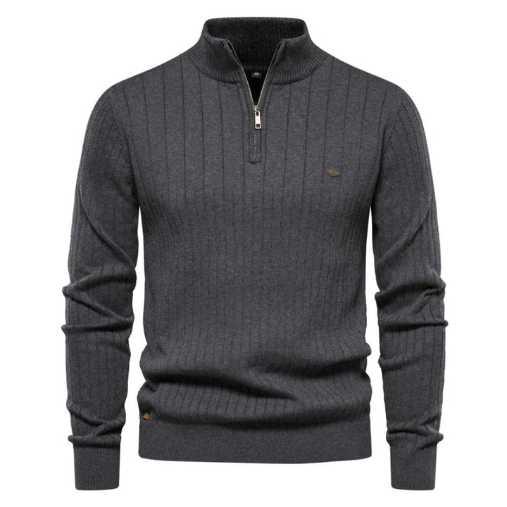 Jerome | Herren Herbst Zip Pullover | Warm