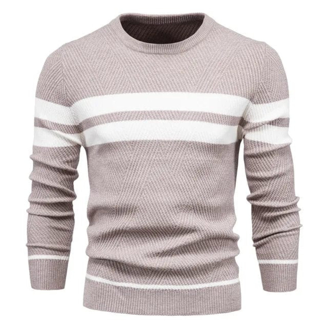 Trent | Herren Stilvoll Gestreifte Pullover | Outdoor