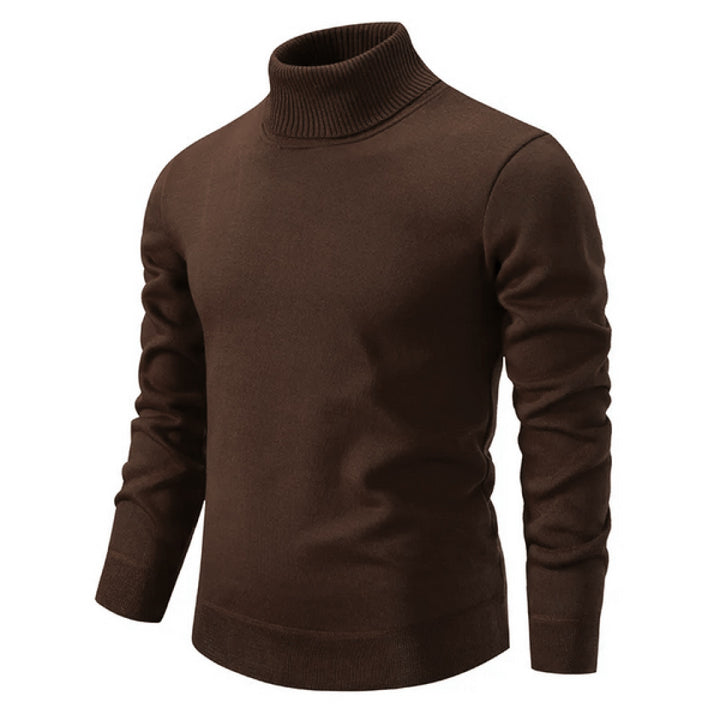 Orion | Herren Bequem Rollkragen Pullover | Outdoor