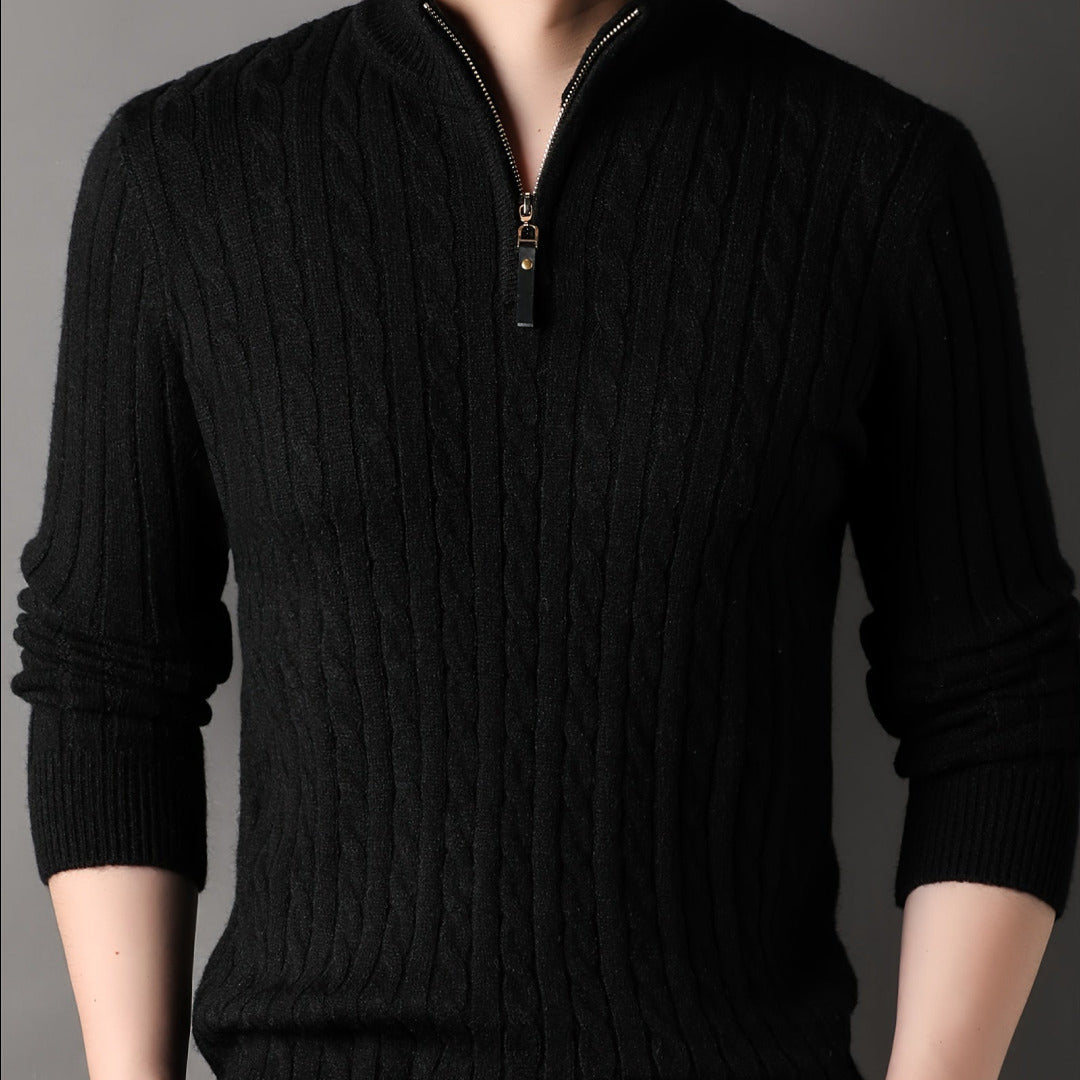 Gabrielson | Herren Lässiger Strickpullover | Warm