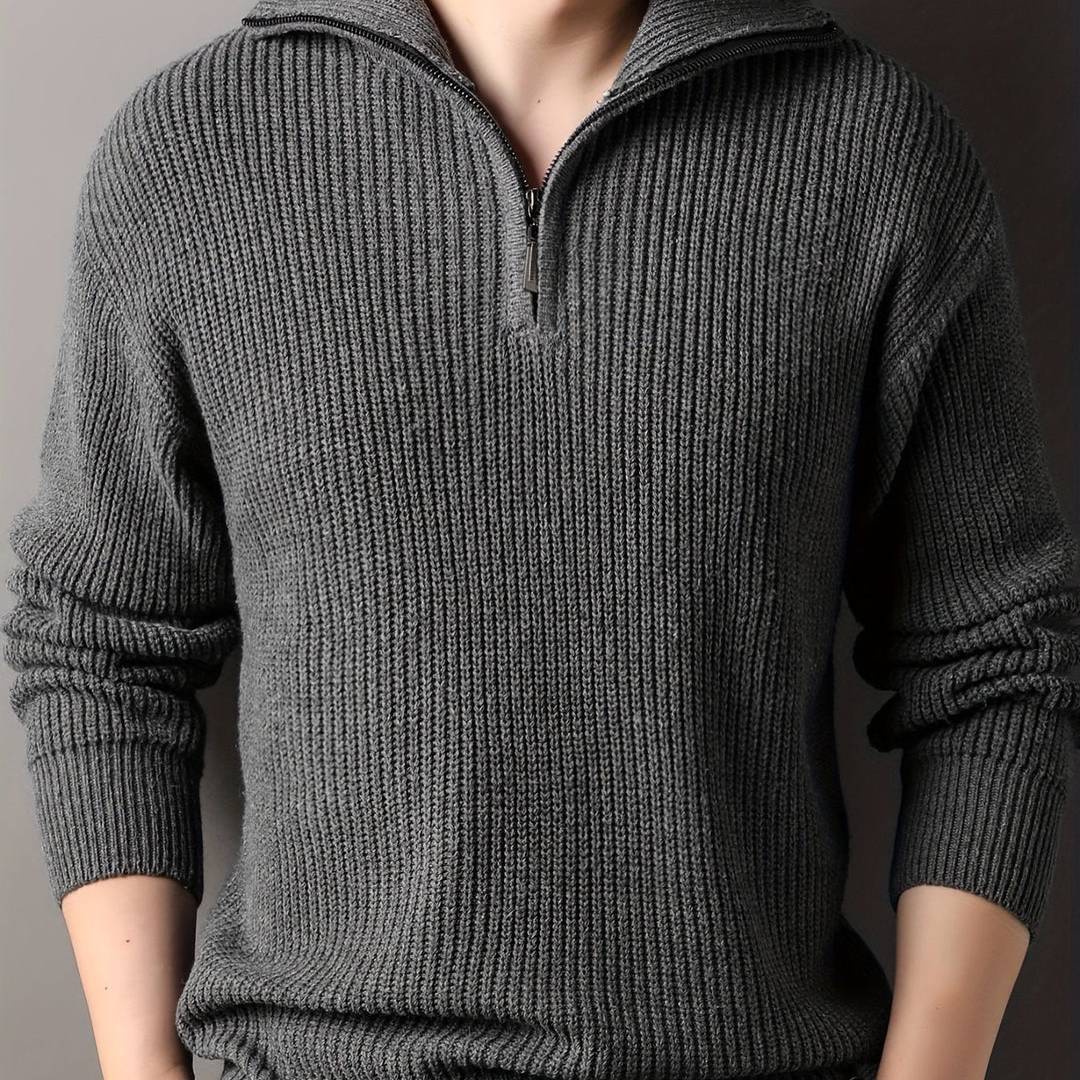 Lamar | Herren Lässiger Gemütlicher Strickpullover | Bequem