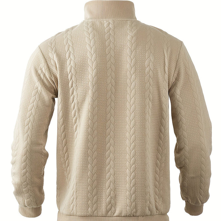 Kit | Herren Lässiger Vintage Strick Pullover | Bequem