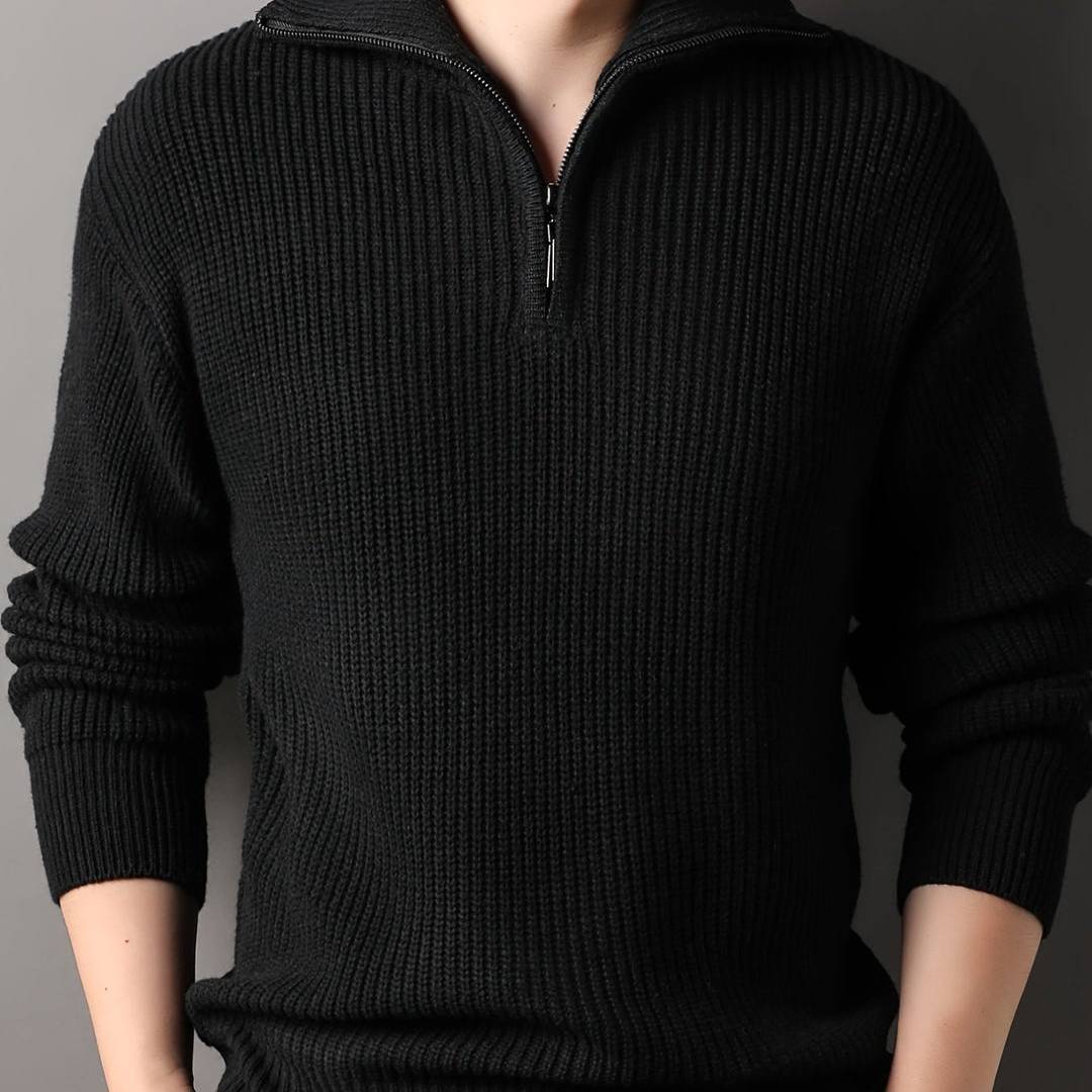 Lamar | Herren Lässiger Gemütlicher Strickpullover | Bequem