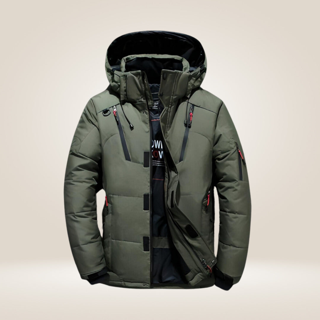 Ashton | Herren Jacke Mit Abnehmbarer Kapuze | Winter