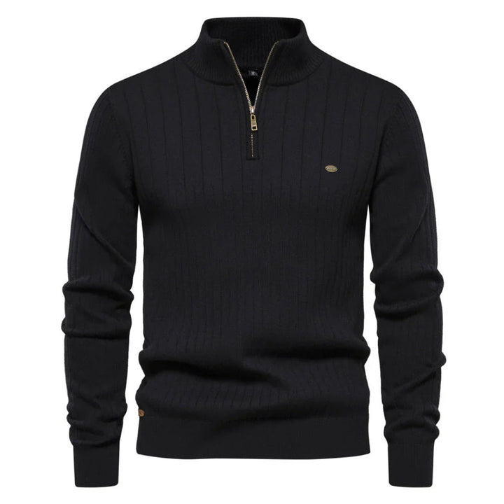 Jerome | Herren Herbst Zip Pullover | Warm