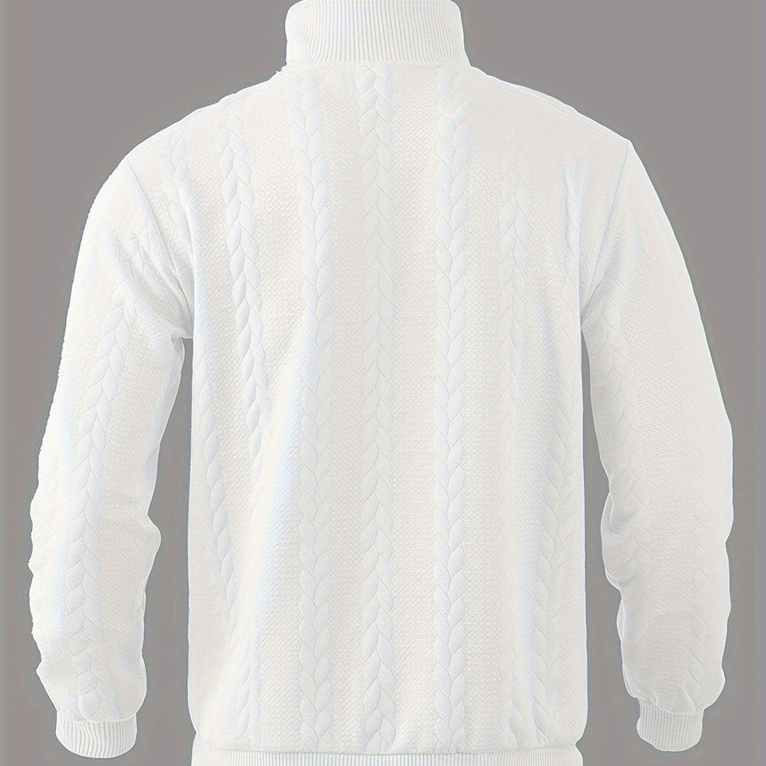 Kit | Herren Lässiger Vintage Strick Pullover | Bequem