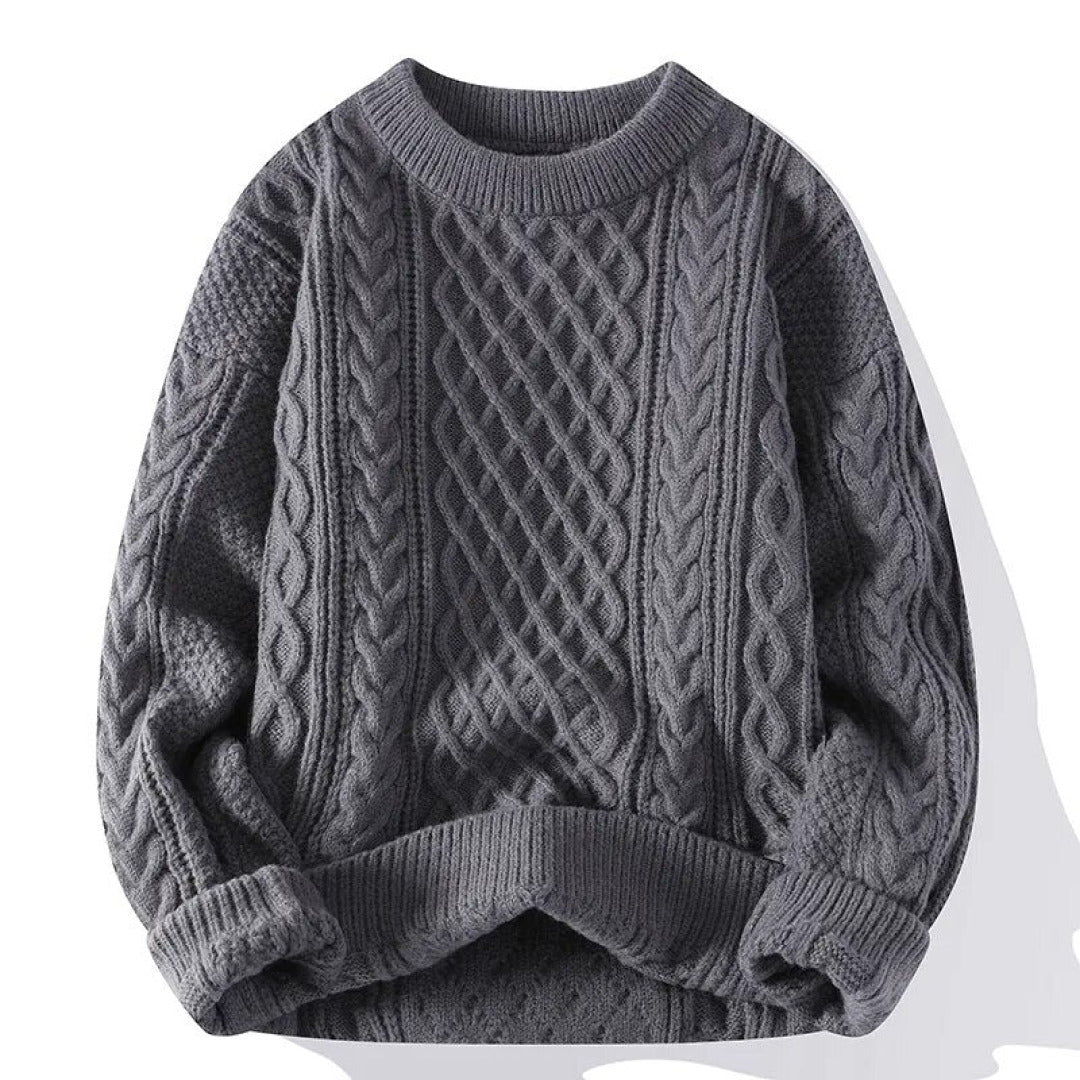 Zacharias | Herren Trendiger Pullover | Warm