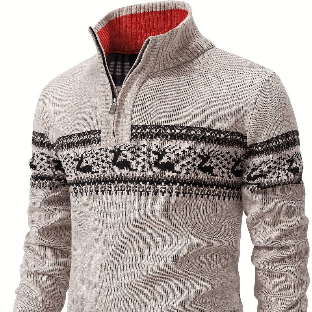 Lawson | Herren Lässiger Strick Pullover | Warm