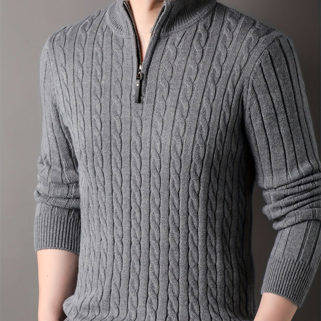 Gabrielson | Herren Lässiger Strickpullover | Warm