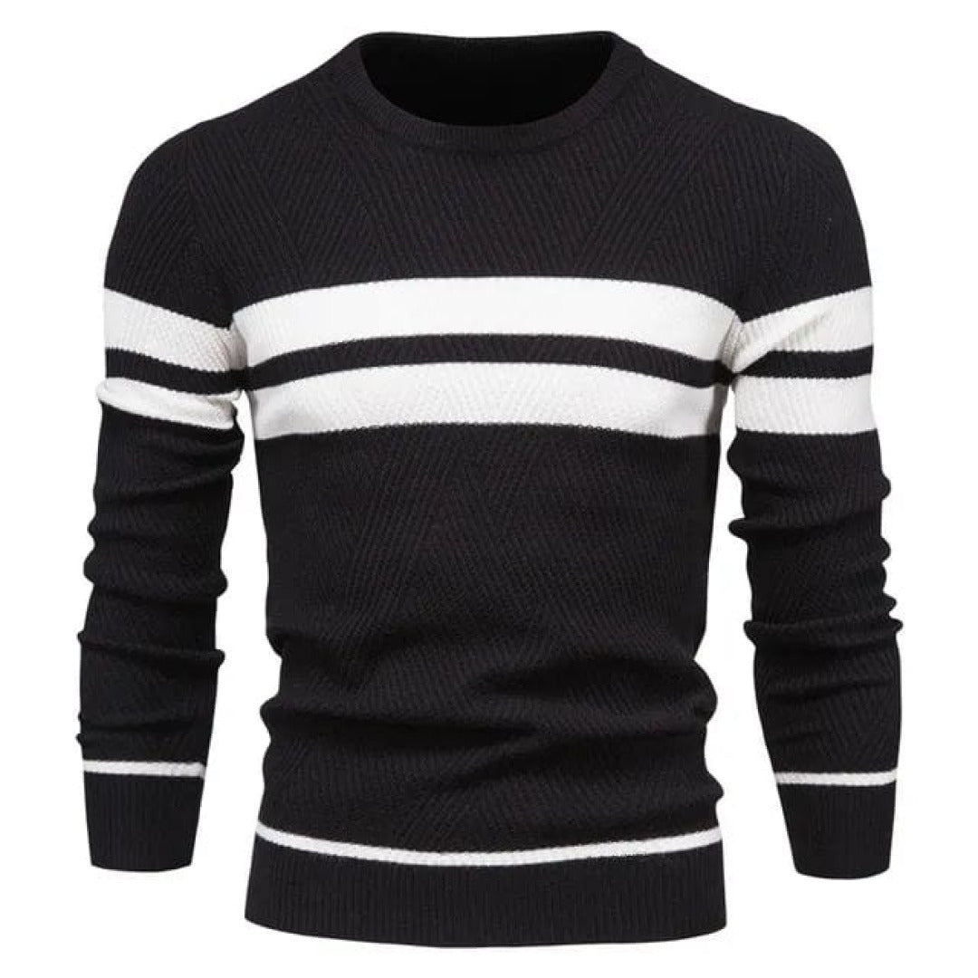 Trent | Herren Stilvoll Gestreifte Pullover | Outdoor