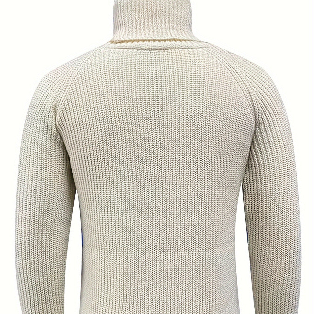 Lane | Herren Gestrickter Rollkragen Pullover | Bequem