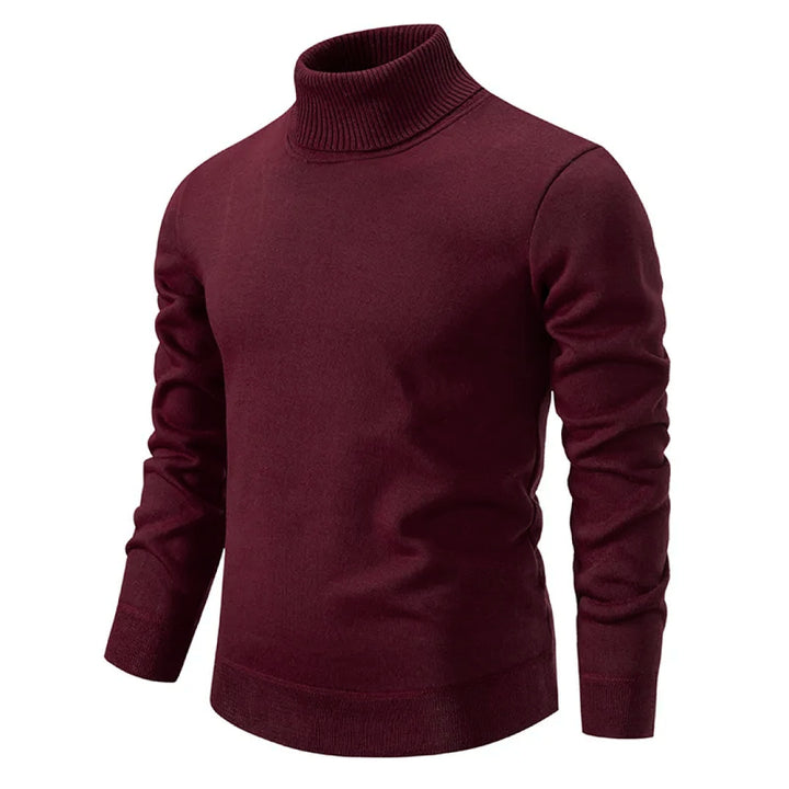 Cedric | Herren Grober Rollkragen Pullover | Dehnbar