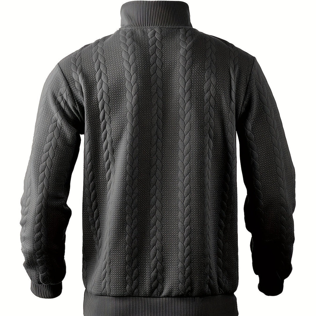 Kit | Herren Lässiger Vintage Strick Pullover | Bequem