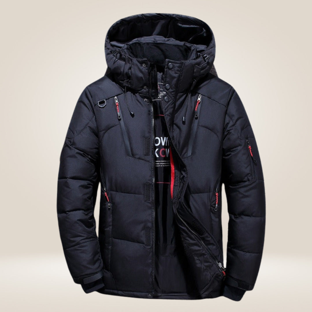 Ashton | Herren Jacke Mit Abnehmbarer Kapuze | Winter