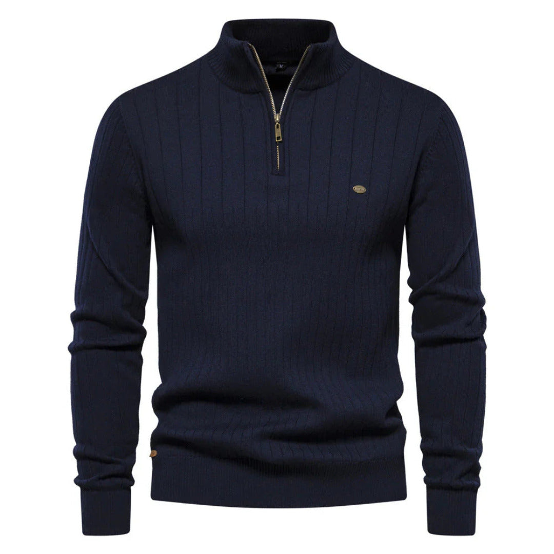 Jerome | Herren Herbst Zip Pullover | Warm