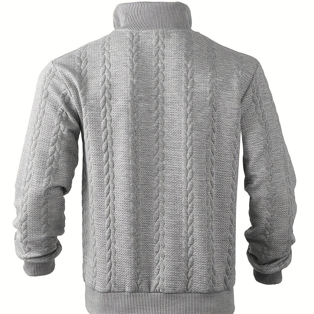 Kit | Herren Lässiger Vintage Strick Pullover | Bequem