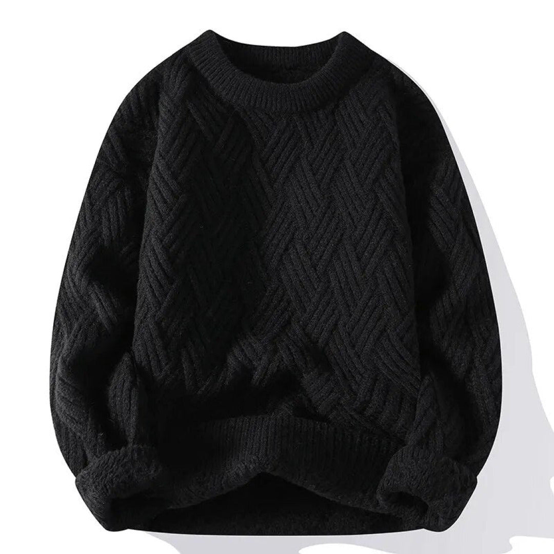 Zacharias | Herren Trendiger Pullover | Warm