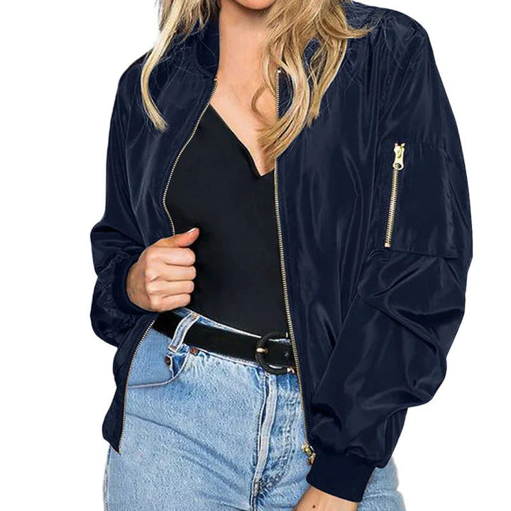 Martha | Damen Stilvolle Bomber Jacke | Leichtgewicht