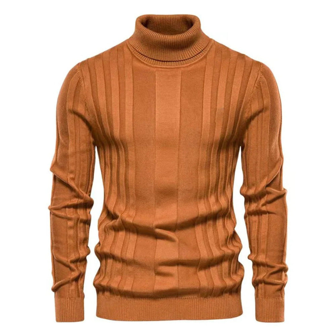 Phineas | Herren Klassischer Rollkragen Pullover | Warm