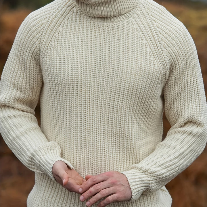 Lane | Herren Gestrickter Rollkragen Pullover | Bequem