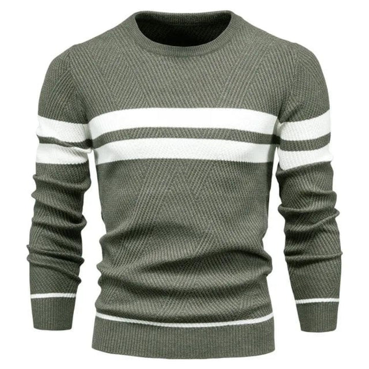 Trent | Herren Stilvoll Gestreifte Pullover | Outdoor