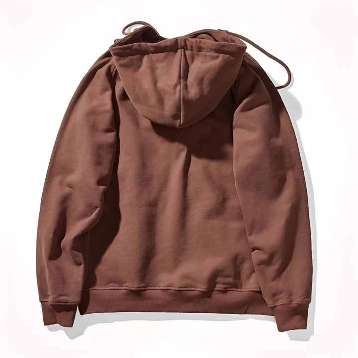 Percy | Herren Zip Up Kapuzen Pullover Mit Taschen | Trendig