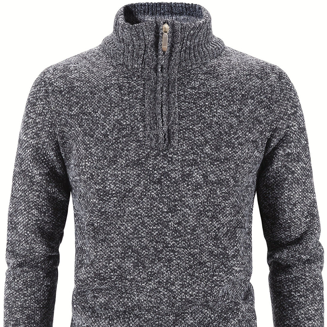 Alban | Herren Bequem Rollkragen Pullover | Stilvoll