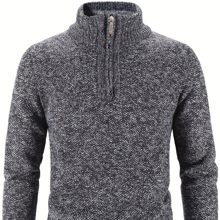 Alban | Herren Bequem Rollkragen Pullover | Stilvoll